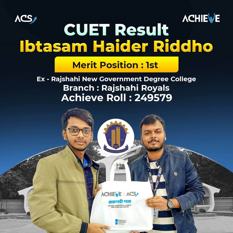 CUET 1st Place